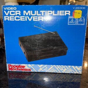 VTG New Old Stock Popular Mechanics Video VCR Multiplier Receiver V-26306